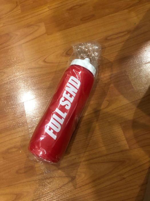 Authentic Nelkboys Classic Fullsend Red Water bottle