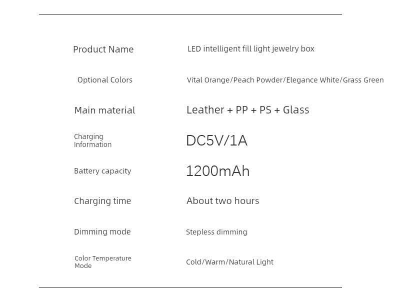 Carry Foldable Storage Box Dormitory Students Cosmetic Mirror