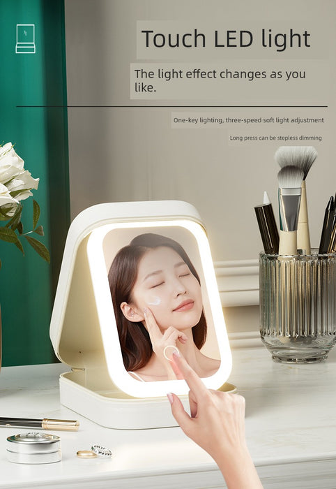 Carrying Travel Led Office Storage Smart Mirror