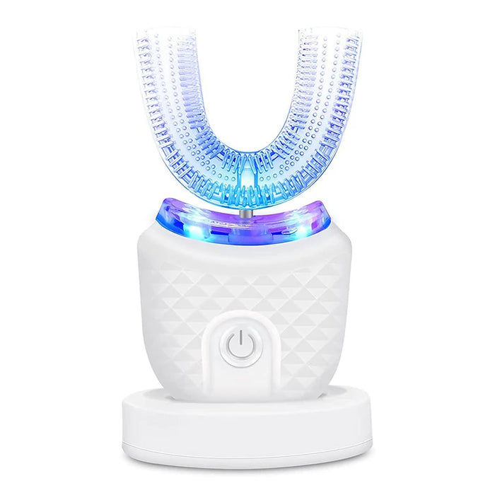 New Smart Rechargeable U-shaped Silicone Electric Toothbrush 360 Home Travel Electric Toothbrush