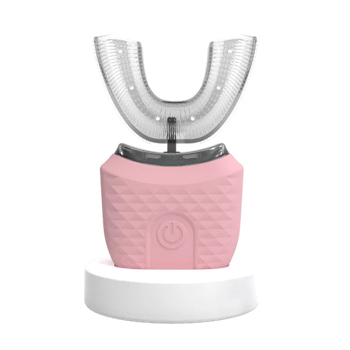 New Smart Rechargeable U-shaped Silicone Electric Toothbrush 360 Home Travel Electric Toothbrush