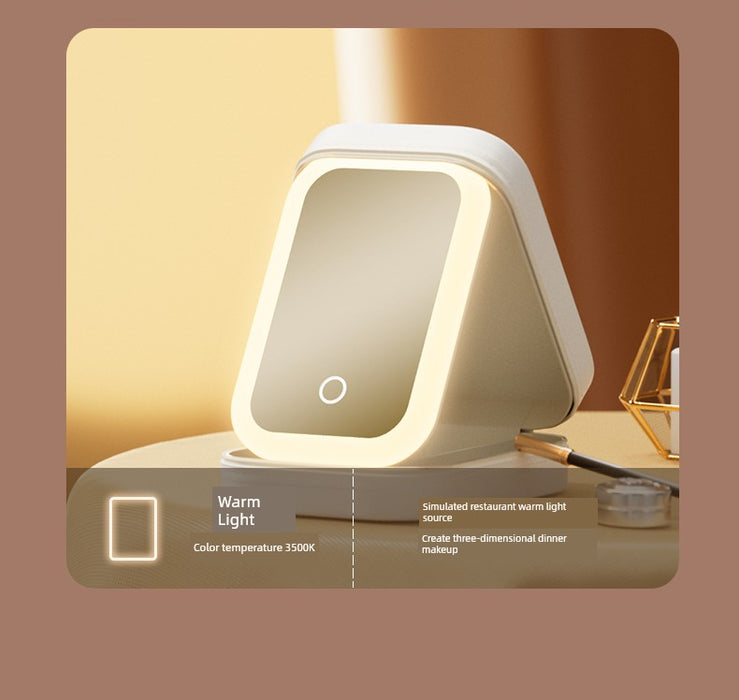 Carrying Travel Led Office Storage Smart Mirror