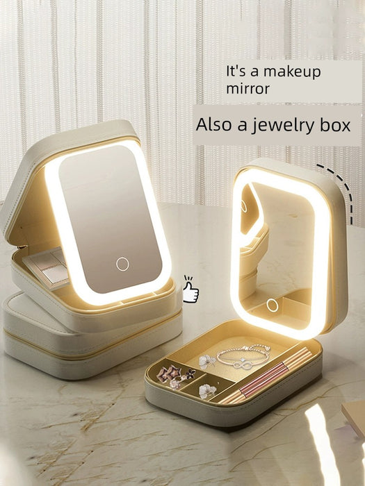 Carrying Travel Led Office Storage Smart Mirror