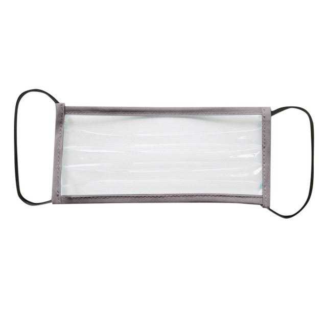 6 Pack of Adult Clear Protection Face Mask - Great Stuff OnlineGreat Stuff Online 6 Pack of Grey