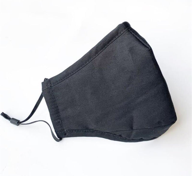 2 Pack of Adjustable Super Comfortable Non-Slip Anti Fog Face Mask - Great Stuff OnlineGreat Stuff Online 2 Pack Black