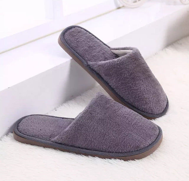 Winter Indoor Women Slippers Soft Cotton Non-slip - Great Stuff OnlineGreat Stuff Online Gray / 10