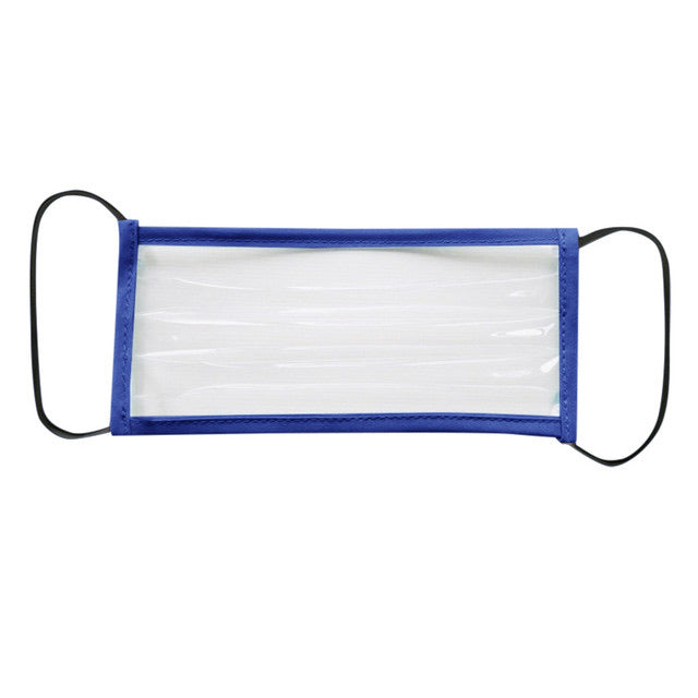 6 Pack of Adult Clear Protection Face Mask - Great Stuff OnlineGreat Stuff Online 6 Pack of Blue