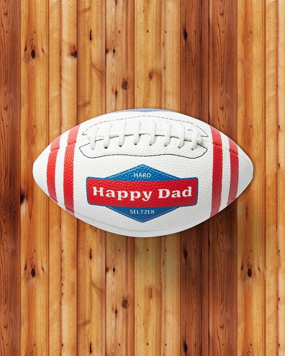 100% Authentic BRAND NEW Happy Dad Mini Football - Great Stuff OnlineGreat Stuff Online