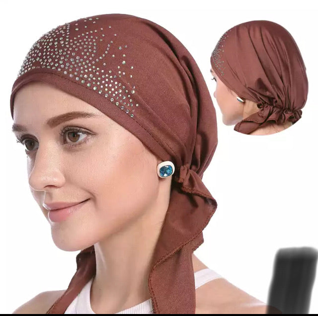 Stylish Tichel - Great Stuff OnlineGreat Stuff Online Brown