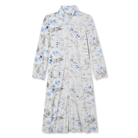 Women's Velvet Zip Housecoat - Great Stuff OnlineGreat Stuff Online