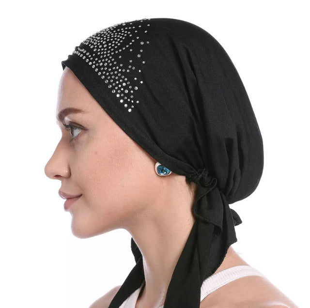 Stylish Tichel - Great Stuff OnlineGreat Stuff Online Black