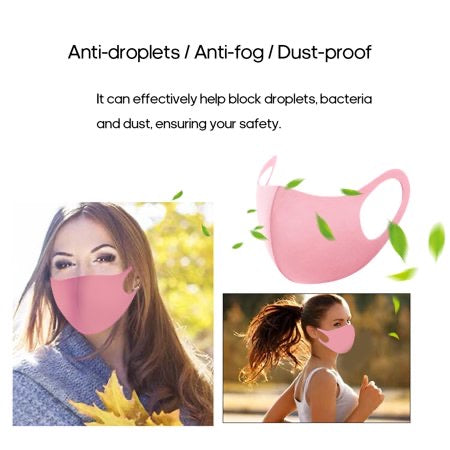 Masks 3 Pack Breathable and Washable Anti-fog Face Mask - Great Stuff OnlineGreat Stuff Online