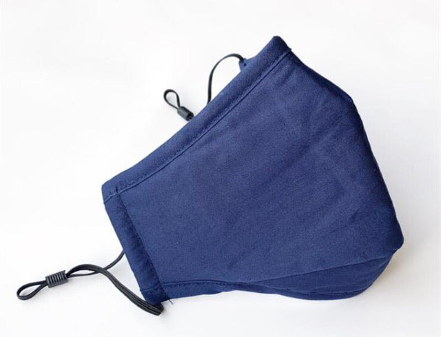 2 Pack of Adjustable Super Comfortable Non-Slip Anti Fog Face Mask - Great Stuff OnlineGreat Stuff Online 2 Pack Blue