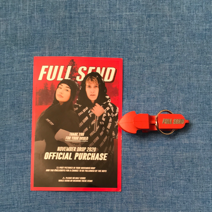 100% Authentic Nelk Boys FULLSEND SHOTGUN TOOL RED - Great Stuff OnlineGreat Stuff Online