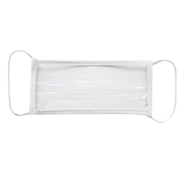 6 Pack of Adult Clear Protection Face Mask - Great Stuff OnlineGreat Stuff Online 6 Pack of White