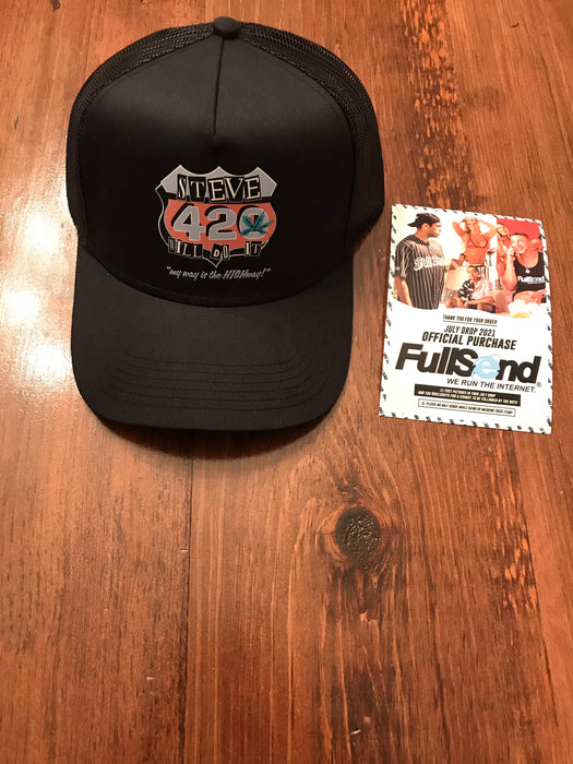 100% Authentic SteveWillDoit Route 420 Hat - Great Stuff OnlineGreat Stuff Online