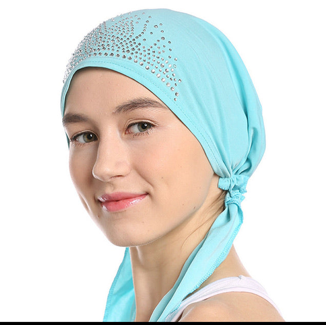 Stylish Tichel - Great Stuff OnlineGreat Stuff Online Light Blue