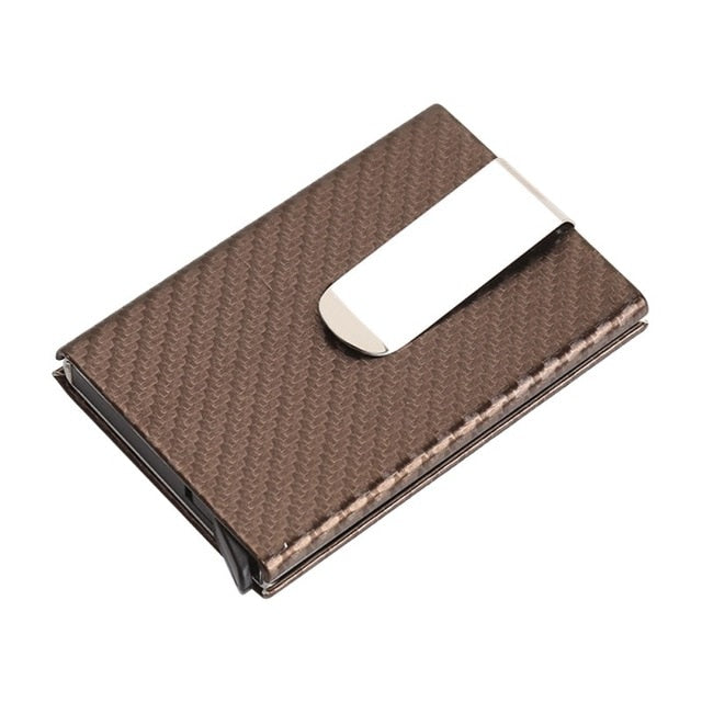 Business Aluminum Wallet Automatic Slide Card Case - Great Stuff OnlineGreat Stuff Online