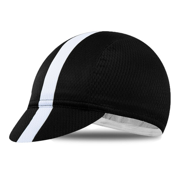 bike Classical Watermelon Cycling Caps Men and Women Bike Wear Bicycle Cap MTB Hats One-Size Headwear Custom Cycling Cap Scarfs - Great Stuff OnlineGreat Stuff Online Black White