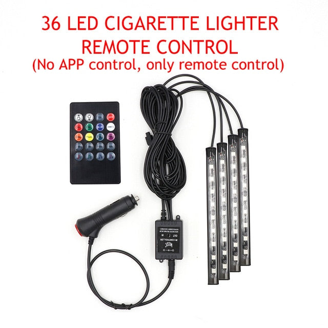 Car Interior Led Tights - Great Stuff OnlineGreat Stuff Online 36 CIGARETTE RC / China