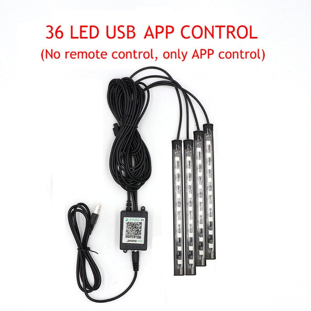 Car Interior Led Tights - Great Stuff OnlineGreat Stuff Online 36 USB APP / China