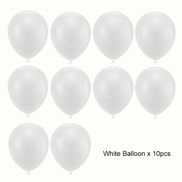 Decorations Sets with Balloon Disposable Tableware Chanukah Party Supplies - Great Stuff OnlineGreat Stuff Online white-balloon
