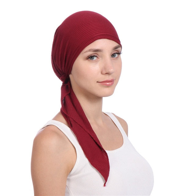 Super Comfortable Tichel - Great Stuff OnlineGreat Stuff Online Red(Red)