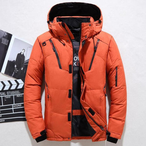 Men Casual White Duck Down Coat - Great Stuff OnlineGreat Stuff Online