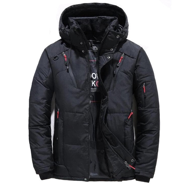 Men Casual White Duck Down Coat - Great Stuff OnlineGreat Stuff Online 1987 black / XL