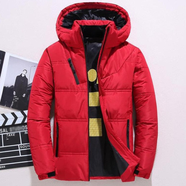 Men Casual White Duck Down Coat - Great Stuff OnlineGreat Stuff Online