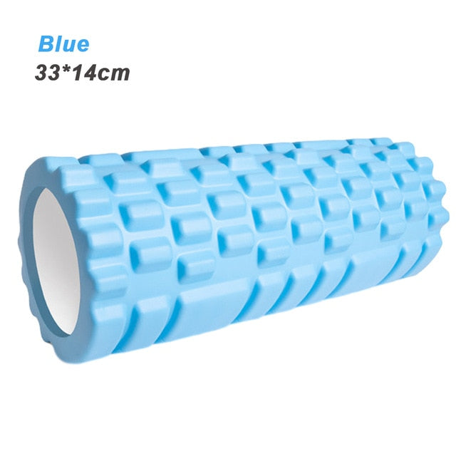 33cm Sport Fitness Foam Roller Yoga Muscle Massage Roller Home Training Equipment - Great Stuff OnlineGreat Stuff Online Beige