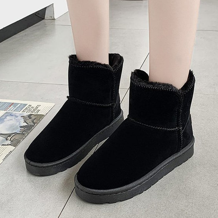 Women Snow Boots Plush Warm Winter Non-slip Ankle Boots for Women - Great Stuff OnlineGreat Stuff Online