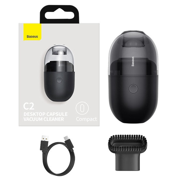 Desktop Vacuum Cleaner - Great Stuff OnlineGreat Stuff Online Black