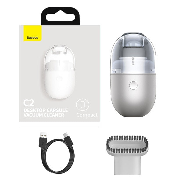 Desktop Vacuum Cleaner - Great Stuff OnlineGreat Stuff Online White
