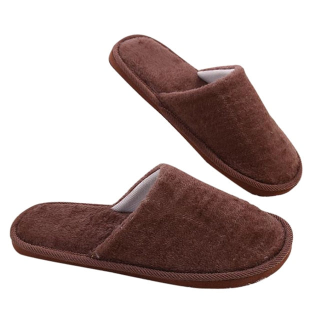 Winter Indoor Women Slippers Soft Cotton Non-slip - Great Stuff OnlineGreat Stuff Online Coffee / 10
