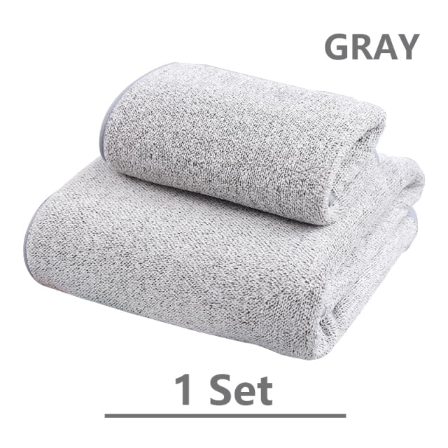 Bamboo Cotton Towel - Great Stuff OnlineGreat Stuff Online GRAY 3