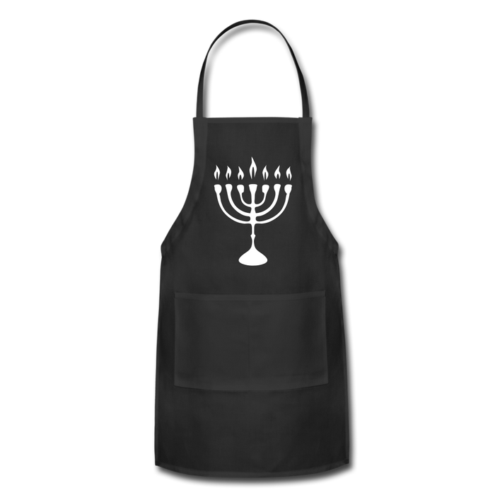 Adjustable Apron | Spreadshirt 1186 Chanukah Adjustable Apron - Great Stuff OnlineSPOD black