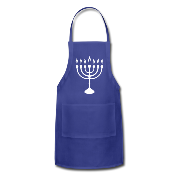 Adjustable Apron | Spreadshirt 1186 Chanukah Adjustable Apron - Great Stuff OnlineSPOD royal blue