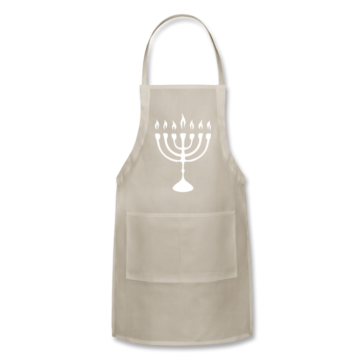 Adjustable Apron | Spreadshirt 1186 Chanukah Adjustable Apron - Great Stuff OnlineSPOD natural