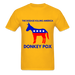Ultra Cotton Adult T-Shirt | Gildan G2000 THE DISEASE KILLING AMERICA "DONKEY POX" UNISEX T-SHIRT - Great Stuff OnlineSPOD gold / S