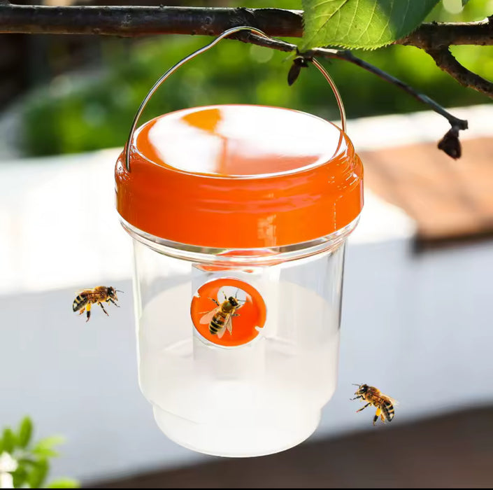 Reusable Bee, Wasp & Hornet Trap – Non-Toxic Outdoor Pest Control