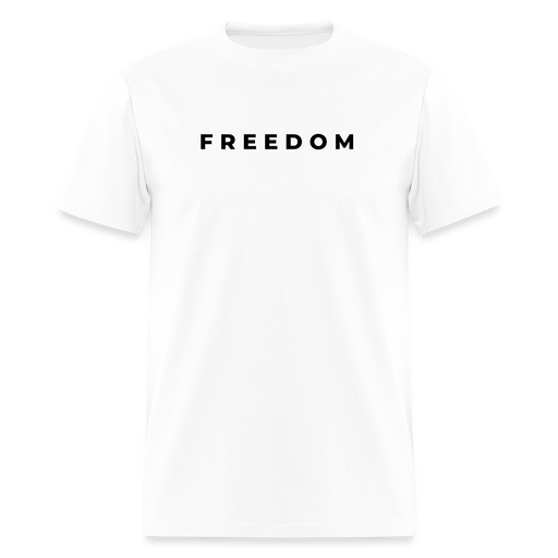 Charlie Kirk Freedom Tee - white