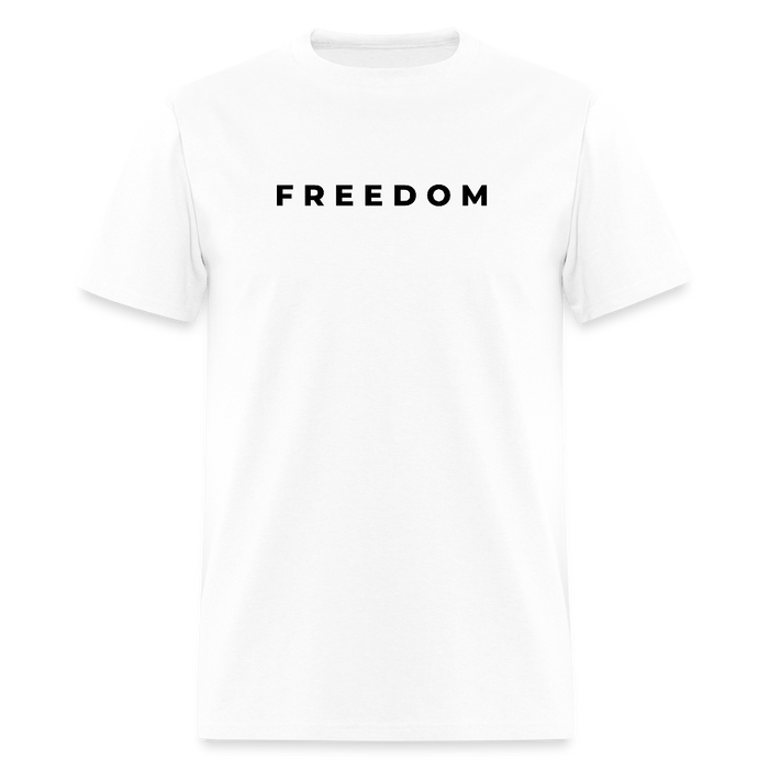 Charlie Kirk Freedom Tee - white