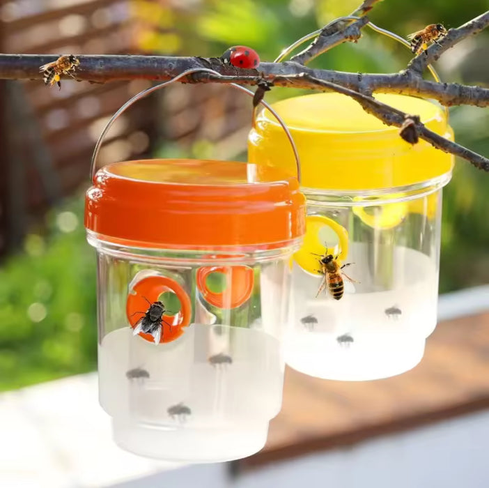 Reusable Bee, Wasp & Hornet Trap – Non-Toxic Outdoor Pest Control
