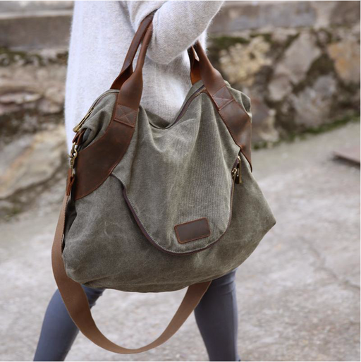 Bags & Luggage - Women's Bags Everyday Tote - Great Stuff OnlineThreaded Pear Army Green