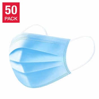 Masks Disposable 3-ply Face Mask (50 Masks Set) - Great Stuff OnlineGreat Stuff Online