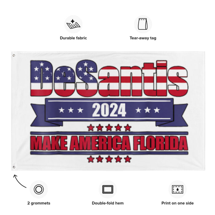 DeSantis 2024 Flag - Great Stuff OnlineGreat Stuff Online