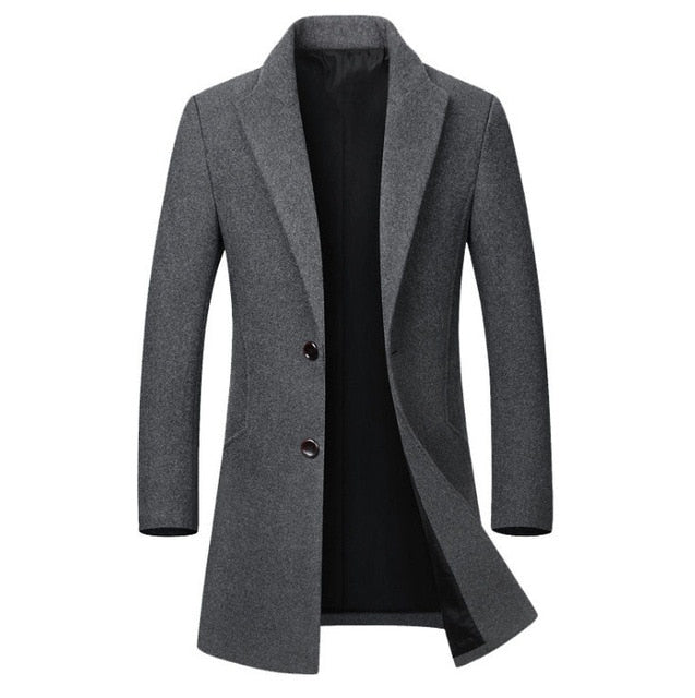 Mens Winter Wool Jacket - Great Stuff OnlineGreat Stuff Online gray / M