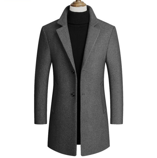 Mens Winter Wool Jacket - Great Stuff OnlineGreat Stuff Online 901 gray / L