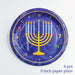 Chanukah Tableware Plates Napkin Cups Straw Knife Fork Spoons - Great Stuff OnlineGreat Stuff Online 9 inch plate